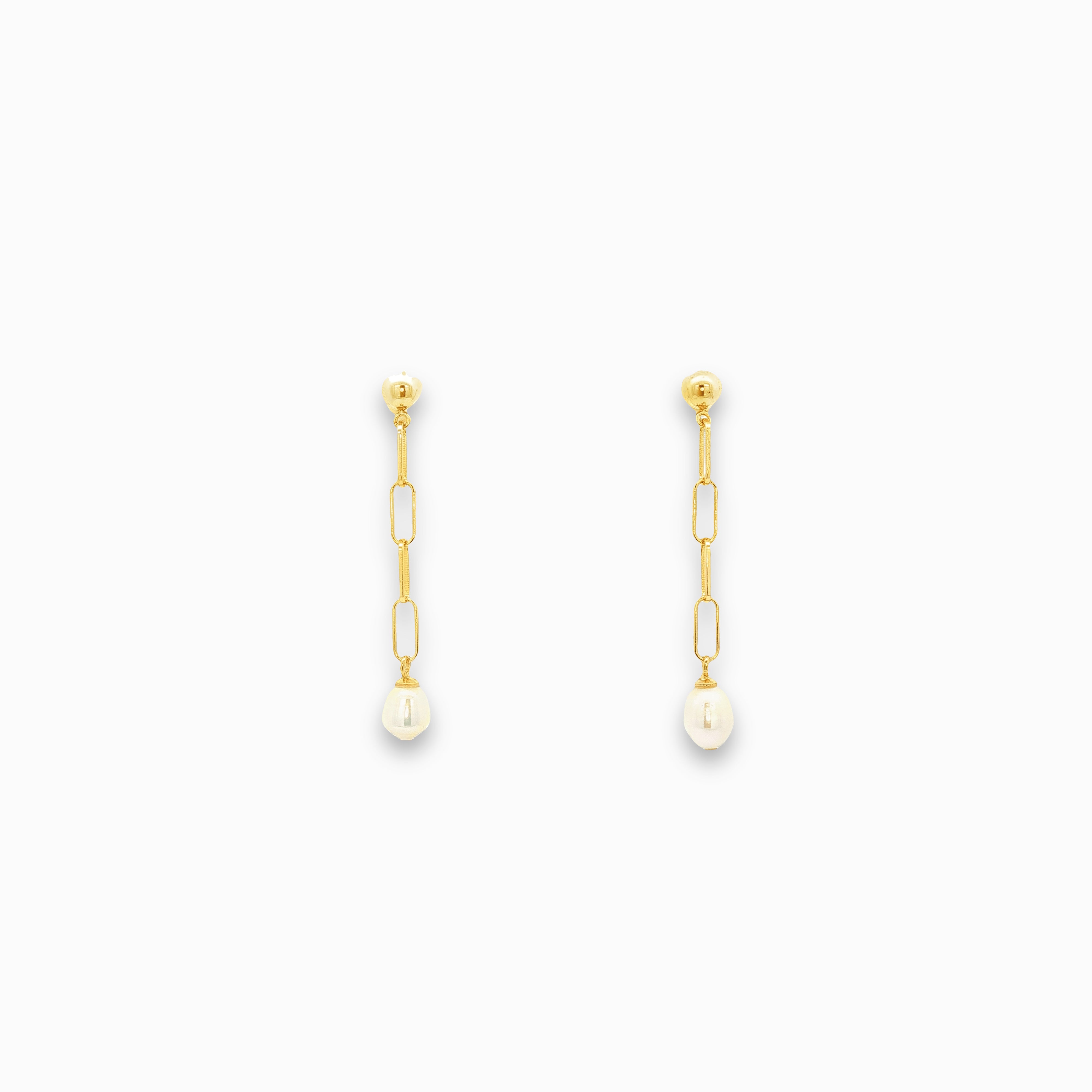 925 sterling silver cultured pearl earrings