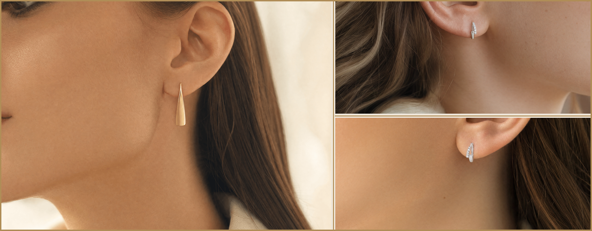 Boucles d'oreilles puces et créoles que choisir ?