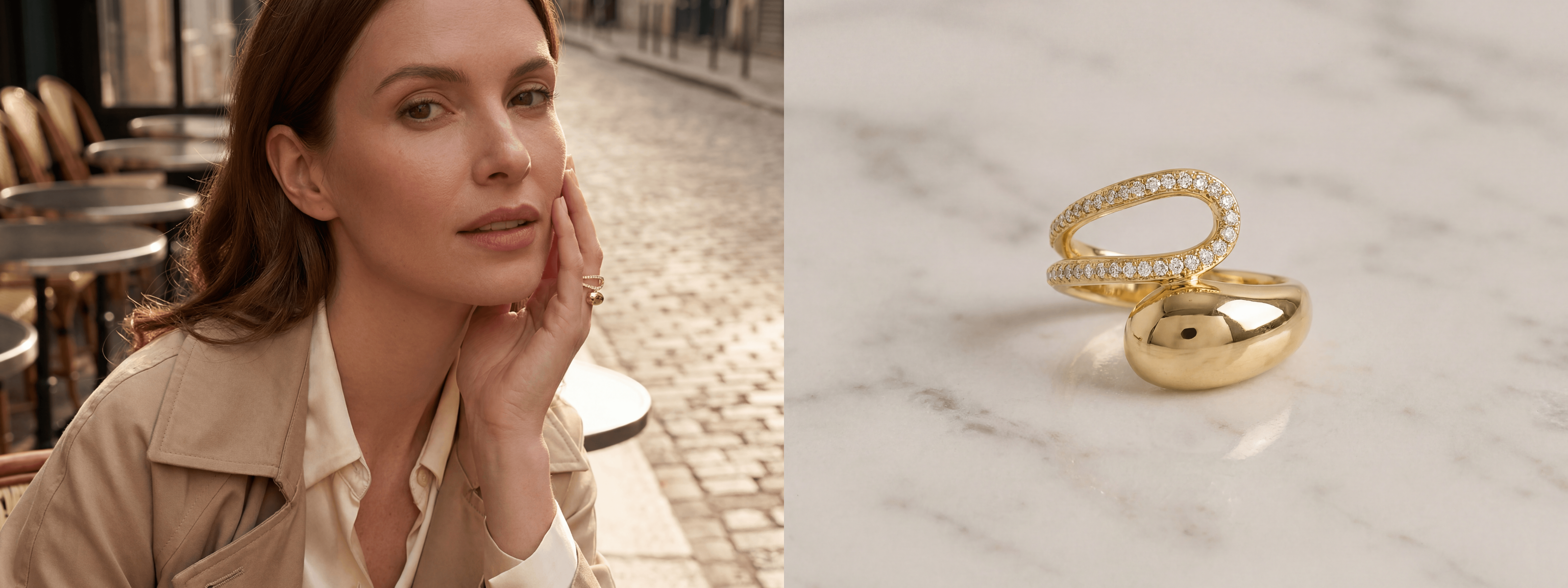 Découvrez nos nouveautés avec la bague bold zirconium